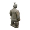 Statue guerrier Chinois Archer 100 cm - Soldat en terre cuite