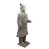 Statue guerrier Chinois Officier 185 cm- Soldats Xian de terre cuite