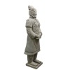 Statue guerrier Chinois Général 185 cm - Guerrier chinois de terre cuite