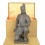 Bogenstatuette Soldat Chinesische Xian Terrakotta