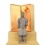 Fotsoldat - soldat kinesiska Xian terrakotta statyett kokta