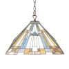 Tiffany style chandelier Art Deco - Suspensions - 