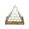 Lámparas de estilo Tiffany en forma piramide