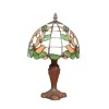 Lampe style Tiffany feuillage