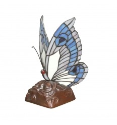Lámpara de mariposa Tiffany