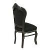 Barock schwarzer Stuhl billig - Barock möbel shop