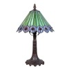 Tiffany tafellamp lamp "Peacock"
