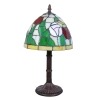 Lampe Tiffany fleurie - Lampes style Tiffany originale