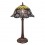 Grote Tiffany pauw tafellamp lamp
