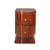 Pair of art deco bedside tables in rosewood style 1920 - 1930