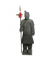 Chinesische Infanterie Krieger Statue 100 cm