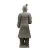Statue guerrier Chinois fantassin 100 cm en terre cuite -