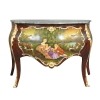 Louis XV commode with a painted gallant scene - 