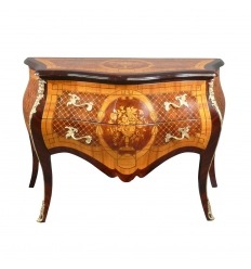 Commode Louis XV 2 drawers Fontainebleau