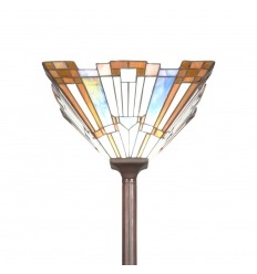 Floor lamp Tiffany New York Art Deco style