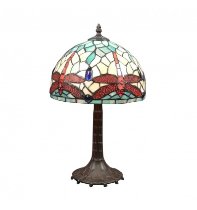Lampa Tiffany trollsländor av konstnouveauen