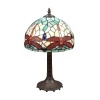 Szecessziós lámpa-Tiffany szitakötők