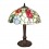 Tiffany lampe fugl - H: 50 cm 