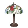 Lámpara de pájaro Tiffany - H: 50 cm