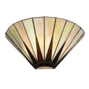 Tiffany wall lamp art deco white mother of pearl - Wall lamp - 