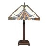 Tiffany Alexandrie Lamp - Art Deco Lighting - 