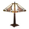 Tiffany Alexandrie Lampe - Art Deco Beleuchtung - 