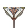 Floor lamp Tiffany Alexandrie art deco style