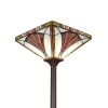 Golv lampa Tiffany Alexandria - ljus Deco