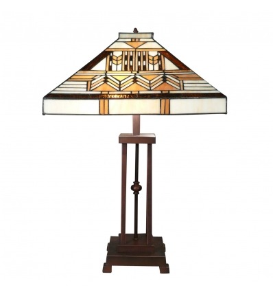 Tiffany Art Deco Lampe aus der Boston Serie