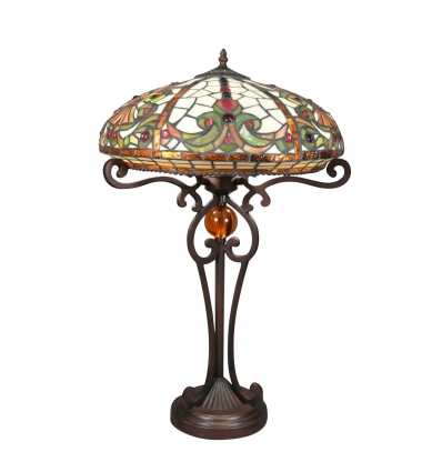 Lámpa barokk - Tiffany sorozat Indiana - Tiffany lámpa áruház -