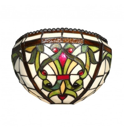 Applique Tiffany Indiana de style Baroque - Magasin de lampes de table baroque