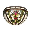 Lámpara de pared de estilo barroco Tiffany Indiana - Lamparas imitacion Tiffany
