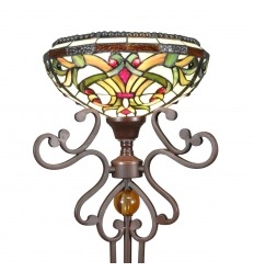 Lámpara de pie Tiffany - Serie Indiana