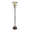 Golv lampa Tiffany - serien Indiana - lampor store - 