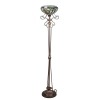 Lámpara de pie Tiffany - Serie Indiana - Tienda de lámparas falso Tiffany