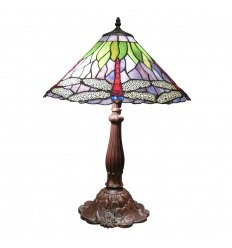 Lampa Tiffany med trollsländor