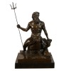 Estátua de Bronze de Netuno, esculturas de deuses e deusas - 