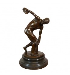 A estátua de bronze da "Discobole"