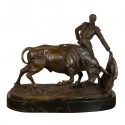 Estatua de bronce del matador - Escultura y muebles art deco. - 