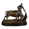 Szobor bronz a matador - szobor és art deco bútorok - 