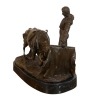 Estatua de bronce del matador - Escultura y muebles art deco. - 