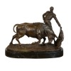 Bronzestatue der Matador - Skulptur und Möbel Art Deco - 