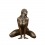 Scultura in bronzo Erotico di una donna nuda