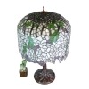 Lampada Tiffany Wisteria - riproduzione di una vecchia lampada