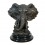 Statua di bronzo di un elefante e il suo elefante