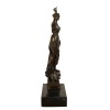 Statue en bronze - La femme peintre - Sculpture d'artiste - 