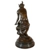 Mercury Tying His Heels - Bronze Statue - Sculptures - 