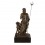 Bronze statue af Pluto sammenkædning Cerberus
