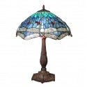 Lámpara de estilo Tiffany con libélulas - Lámpara de estilo art nouveau
