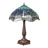 Tiffany style lamp with dragonflies - Lamp art nouveau style